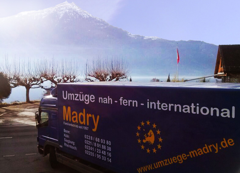 Umzüge-Madry-Schweiz Umzüge zwischen Deutschland und Schweiz, Umzugsunternehmen